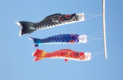 飘扬的祝愿 从鲤鱼旗到风向幡，看日本传统旗帜中的祈愿美学